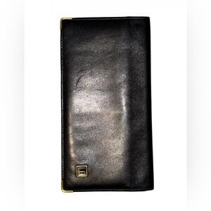 💳 Dunhill Calf Leather Long Coat Card Wallet